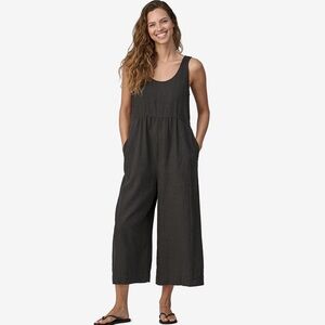 NWT Patagonia Garden Island Jumpsuit Black S